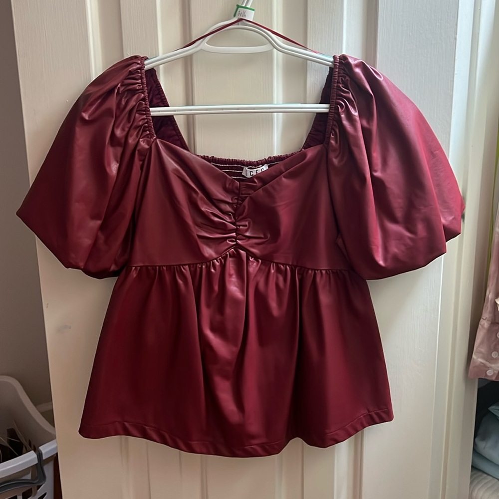 TCEC leather top